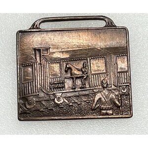 Antique "40 Hommes 8 Chevaux" Medal WWI By Bastian Bros